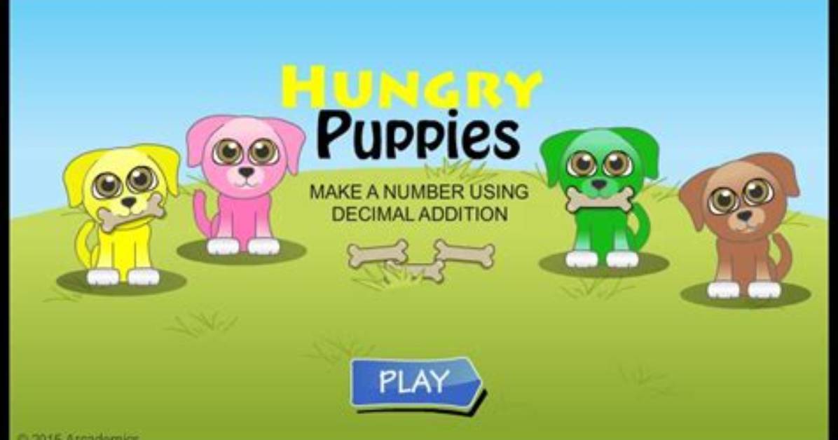 Hungry Puppies Decimals