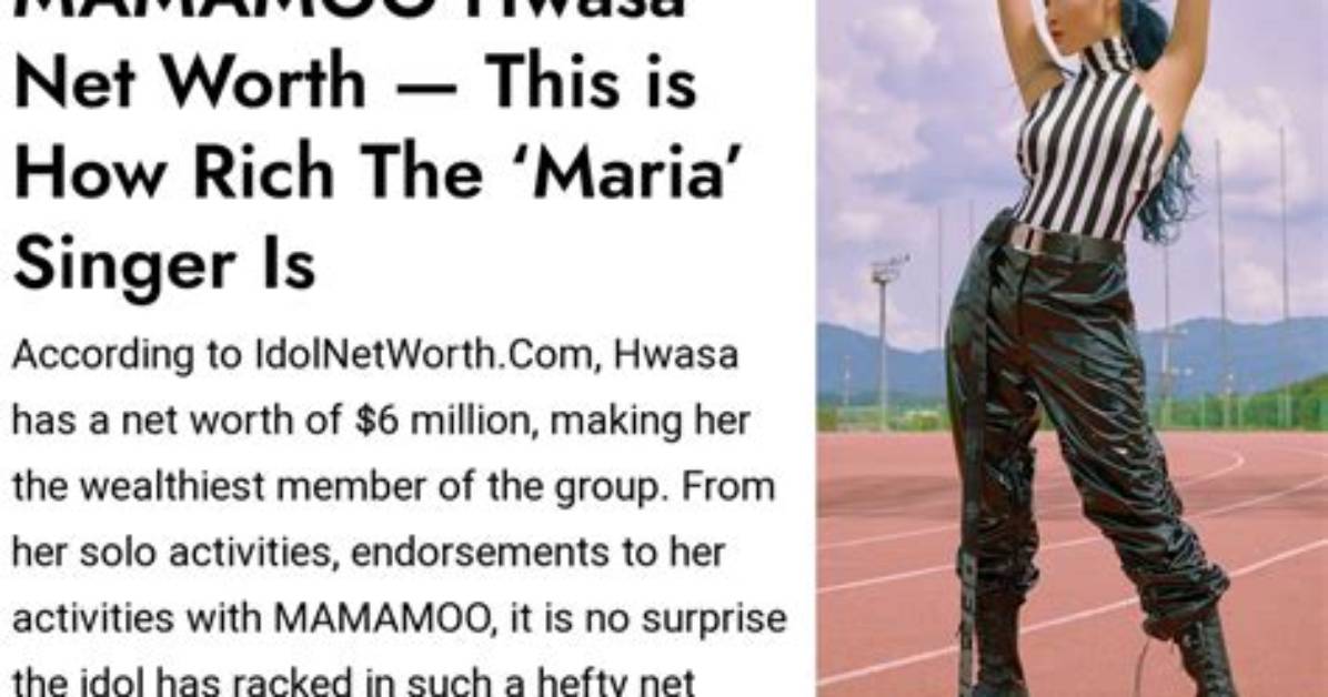 Hwasa Net Worth
