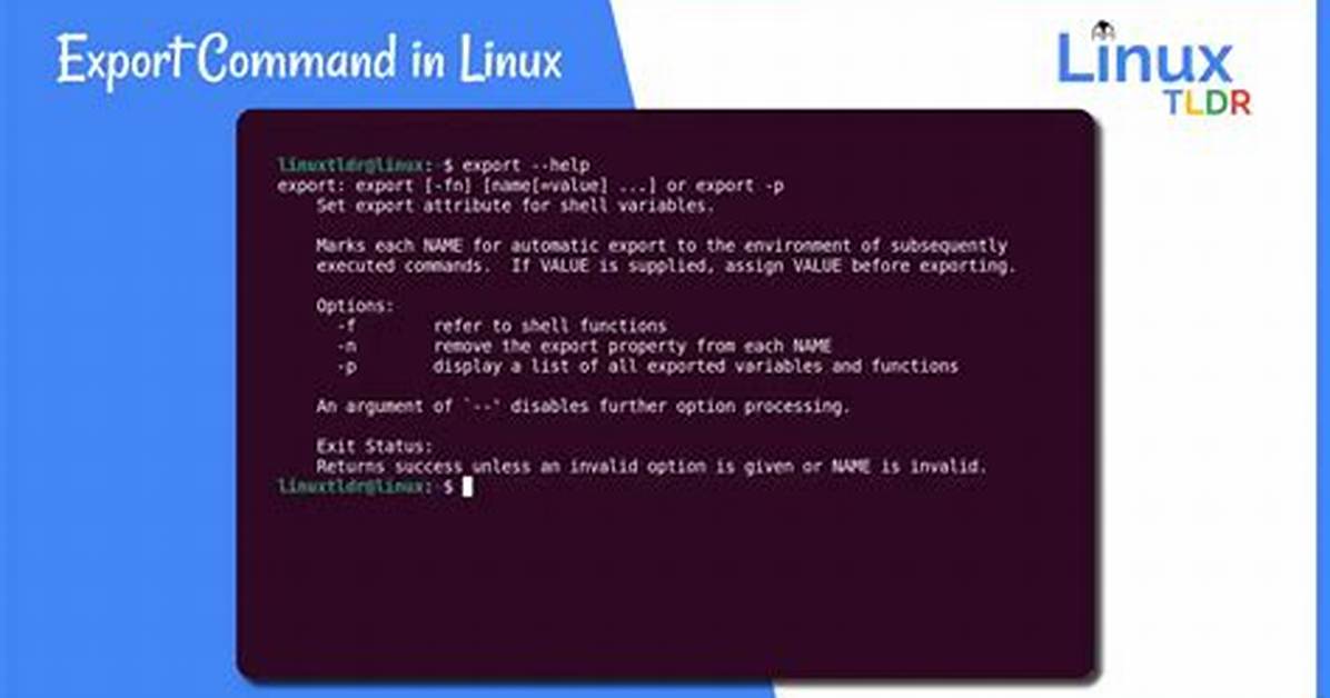 I Am Getting the Message "Export: Command Not Found" When Ever I Open Terminal