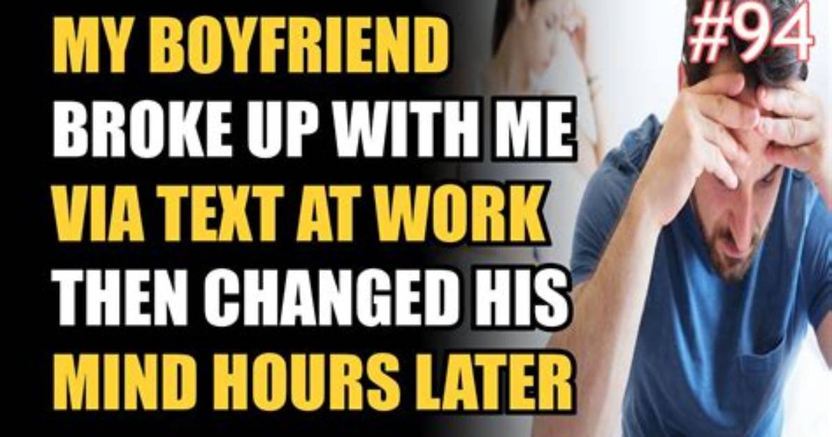 I Broke up with My Boyfriend via Text and I Don't Regret It