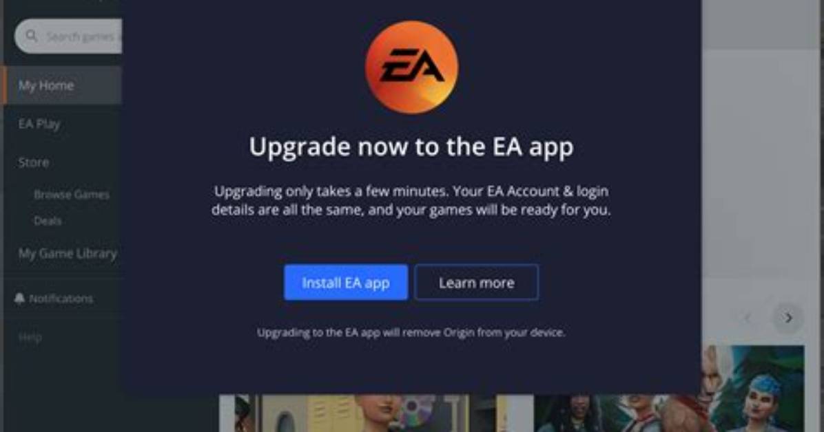 I Want to Install Ea Origin