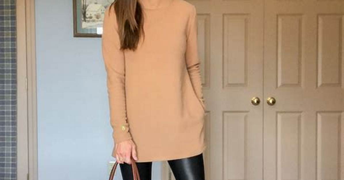 I Wear These Faux Leather Leggings from Amazon Practically Every Day