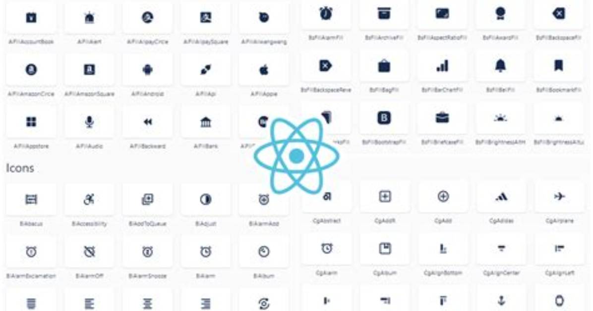 Icons from React-Icons with Classes Name Instead of Component