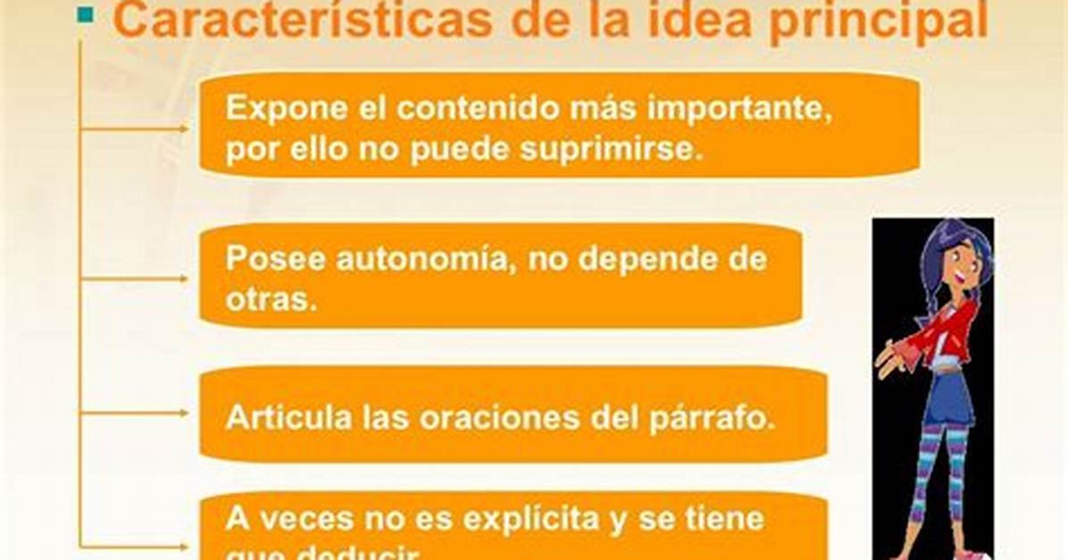 Ideas Principales Ejemplos