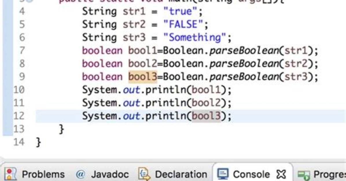 If (Boolean Condition) in Java