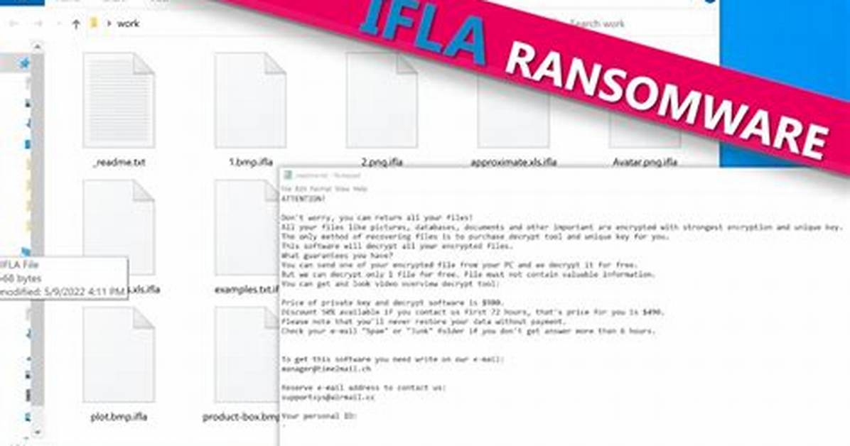 Ifla Virus (. Ifla File) Ransomware — Fix & Decrypt Data