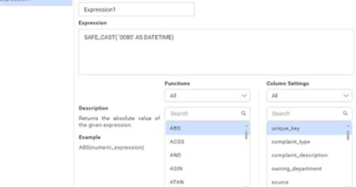 Ilike Expression Support in Bigquery