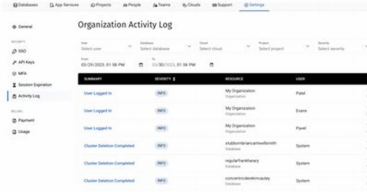 Implementing the Activity Log Service Provider Interface - Documentation for Bmc Helix Digital Workplace Advanced 21.3