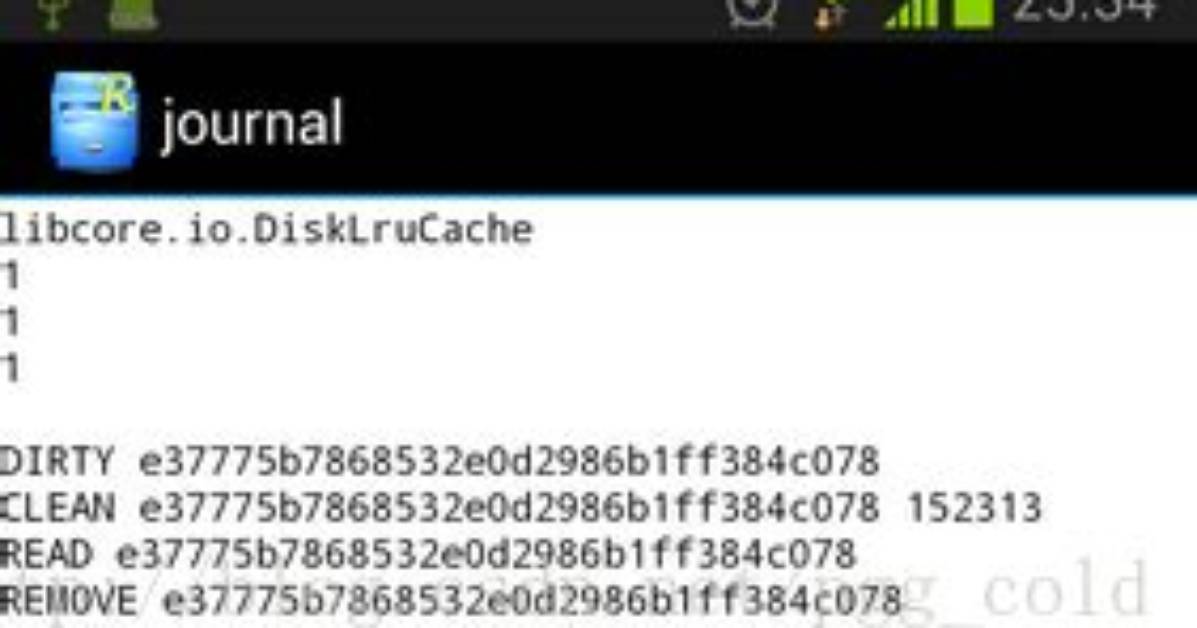 Import Libcore. Io. Disklrucache Failed