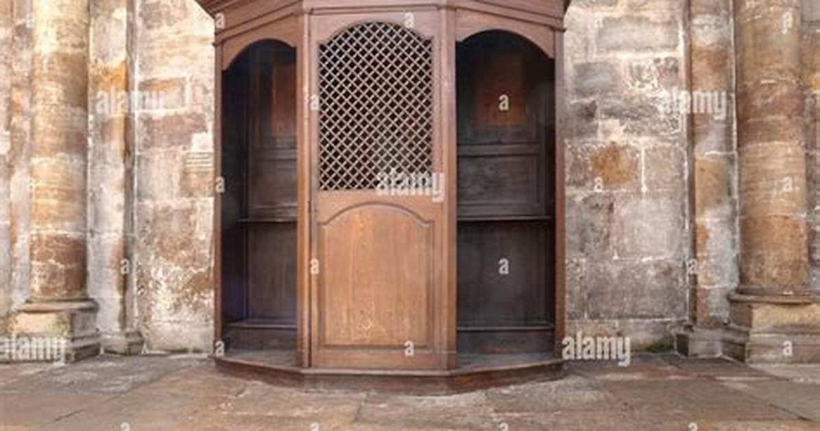In a Confessional Booth?