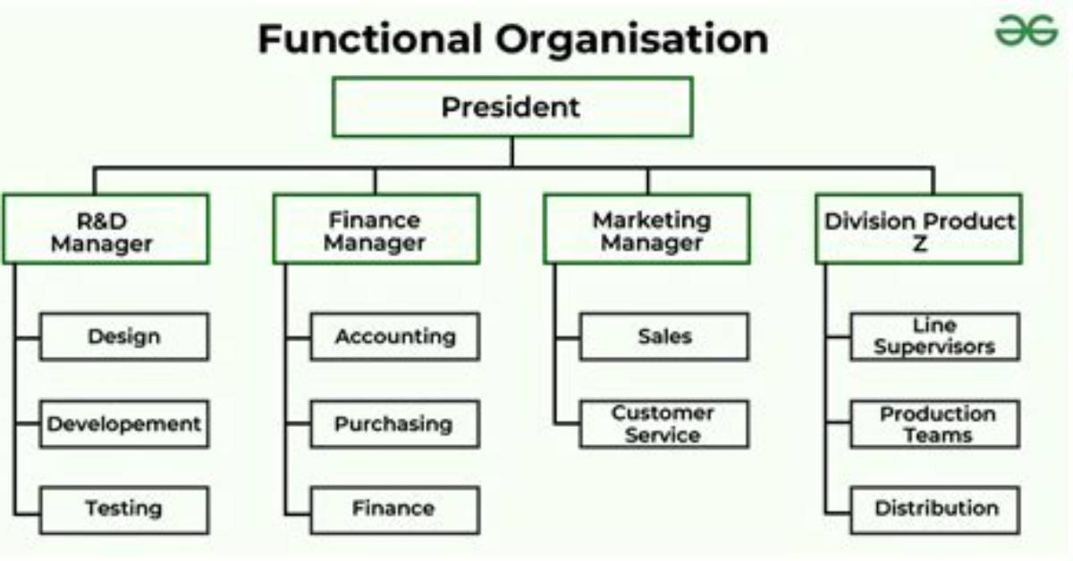 In a Functional Organisation?