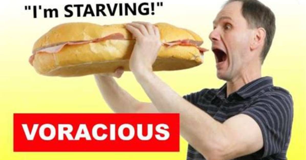 In a Sentence Voracious?