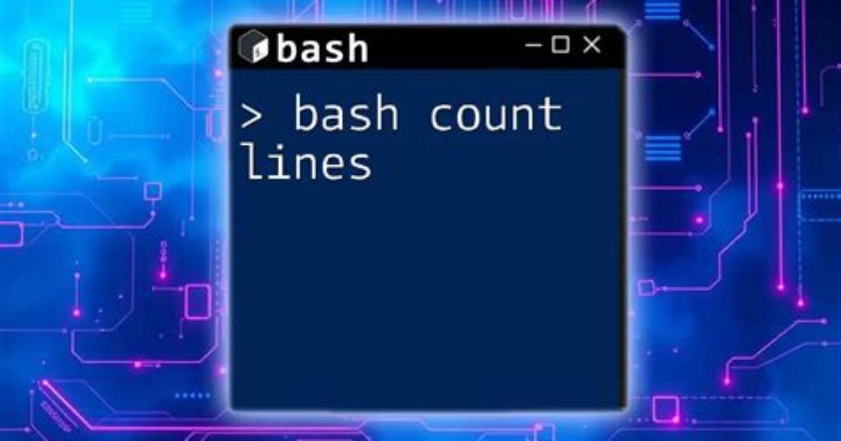 In Bash, How Do I Count the Number of Lines in a Variable?