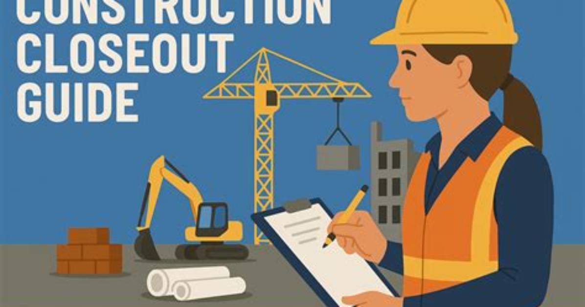 In Construction What Is a Closeout?