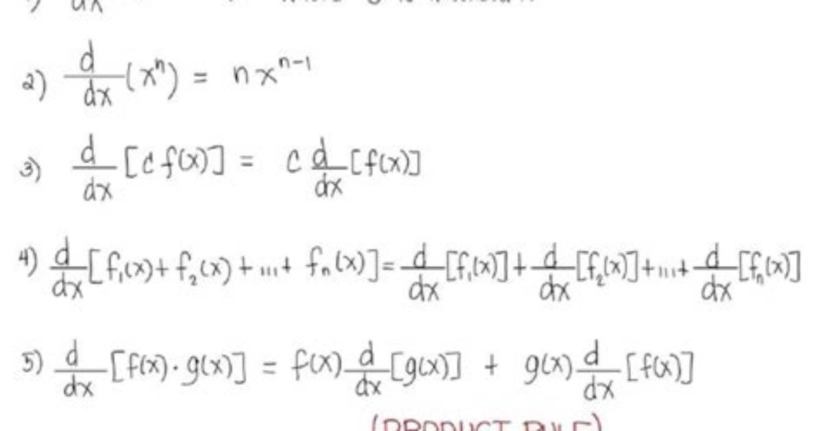 In Differential and Integral Calculus?