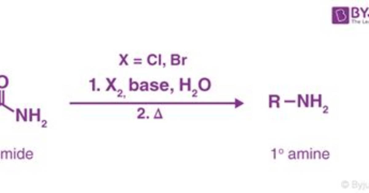 In Hoffman Hypobromite Reaction?