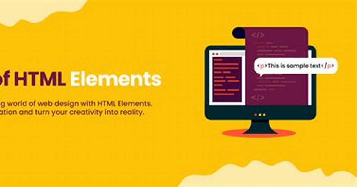 In Html What Is an Element?