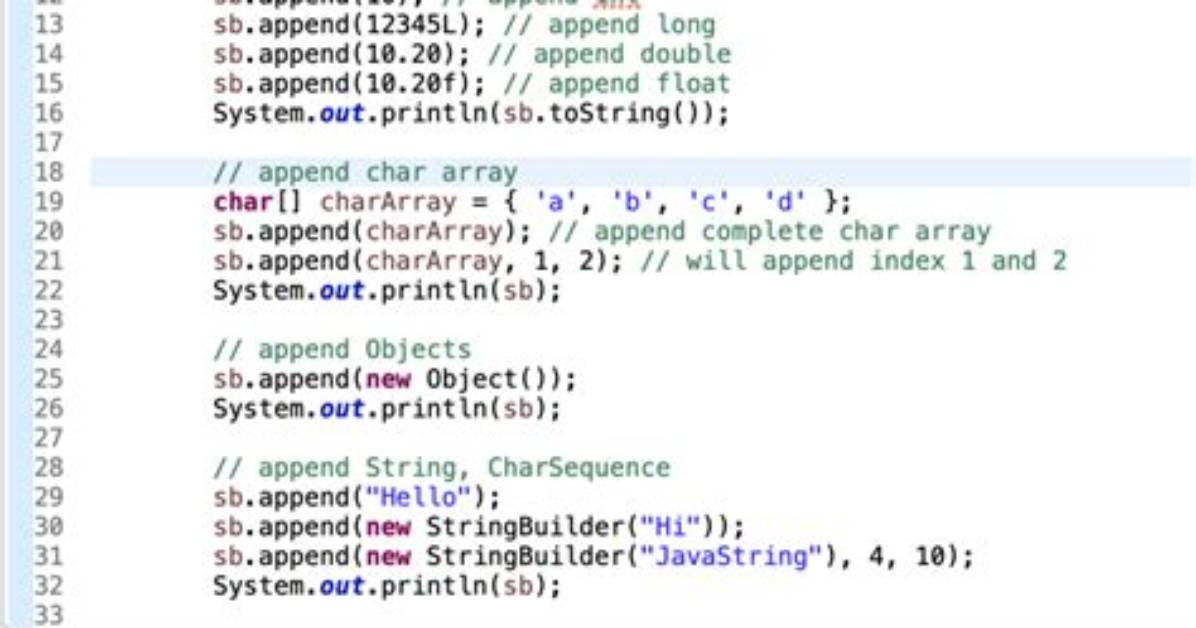In Java, How to Append a String More Efficiently? [Duplicate]