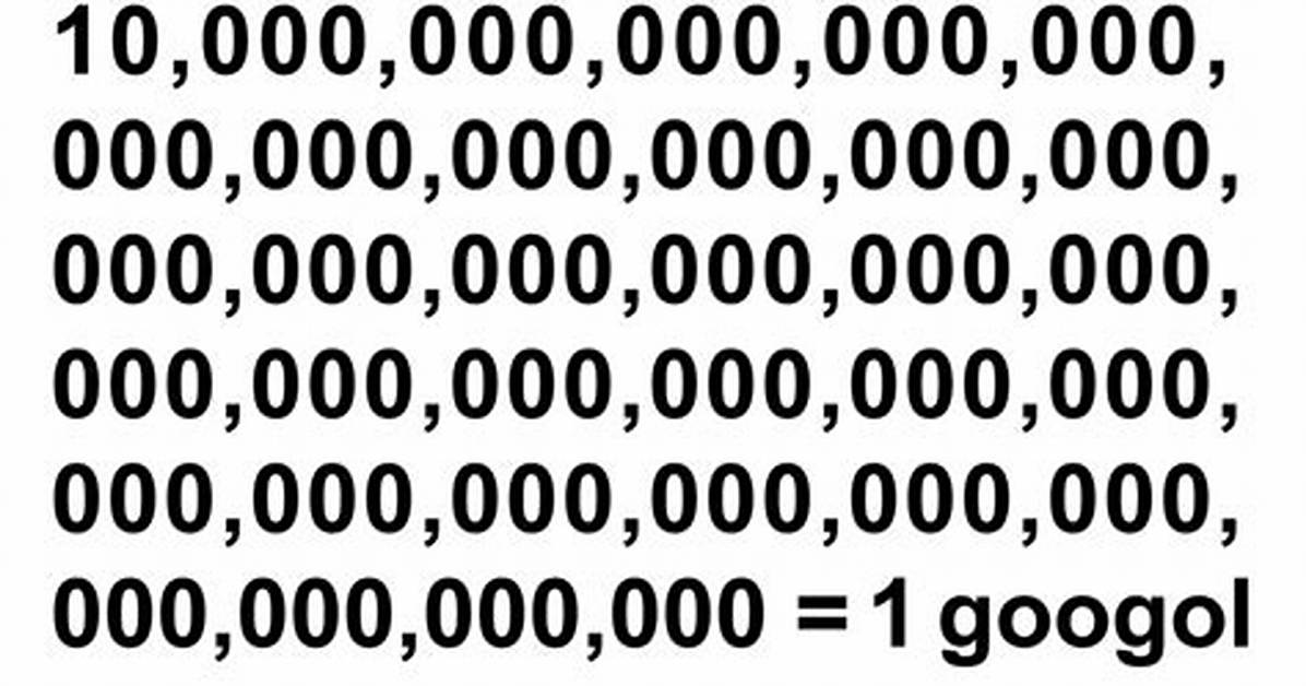 In Math What Is Googol?