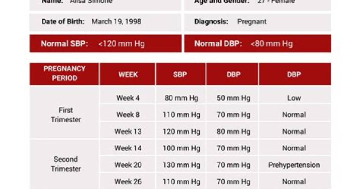 In Pregnancy Normal Bp?
