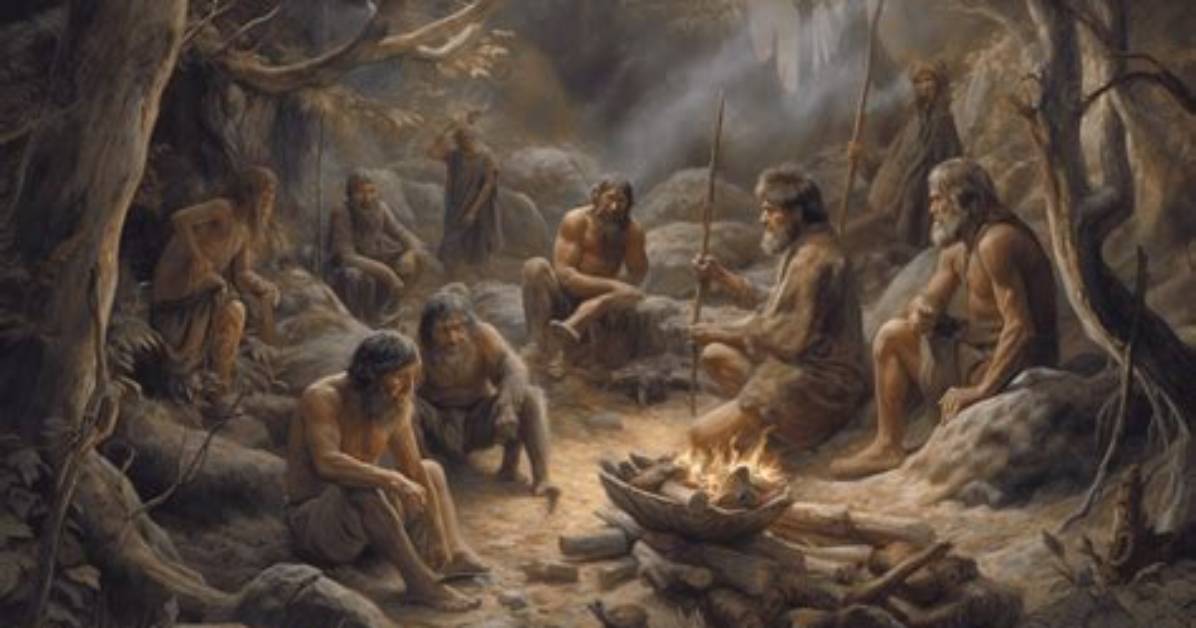 In the Paleolithic Age?