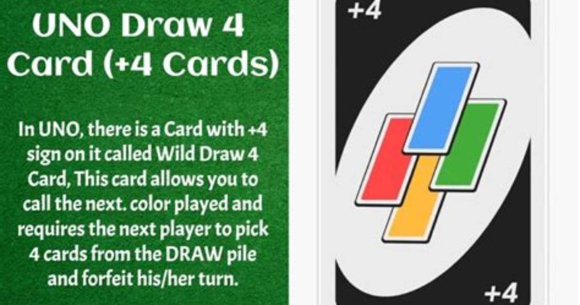 In Uno Draw 4 Rules?