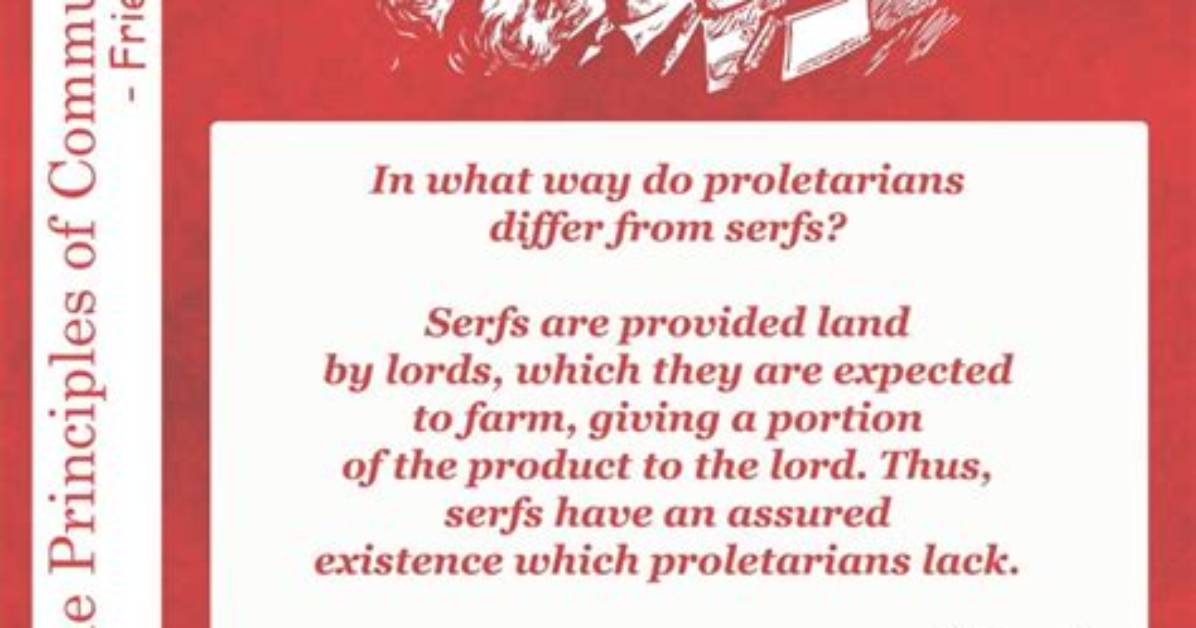 In What Way Do Proletarians Differ from Slaves?