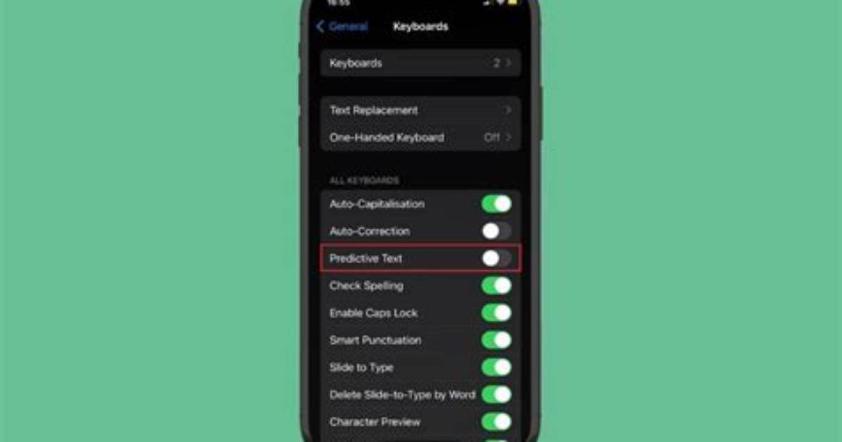 In Whatsapp Predictive Text?