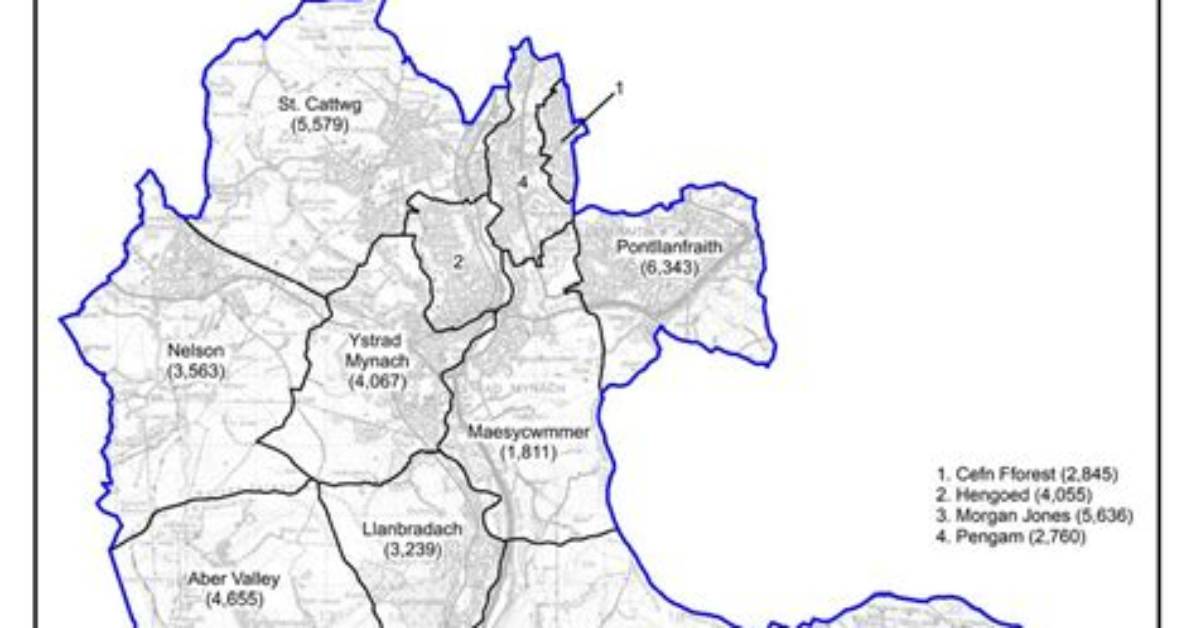 In Which County Is Caerphilly?