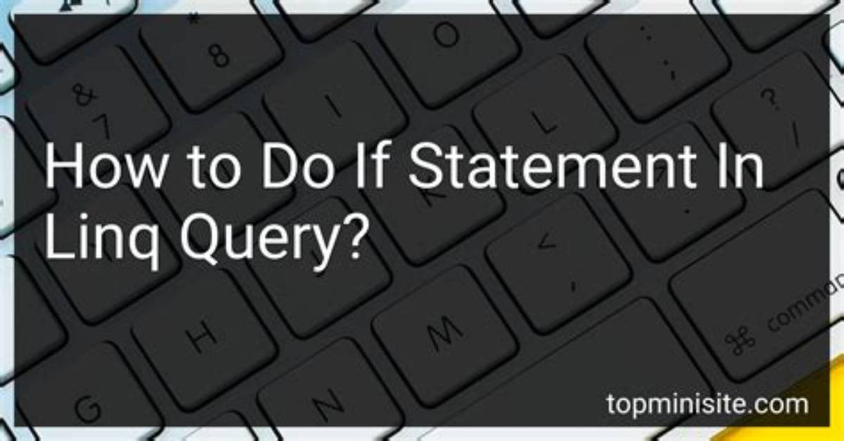 In Which Statement the Linq Query Is Executed?