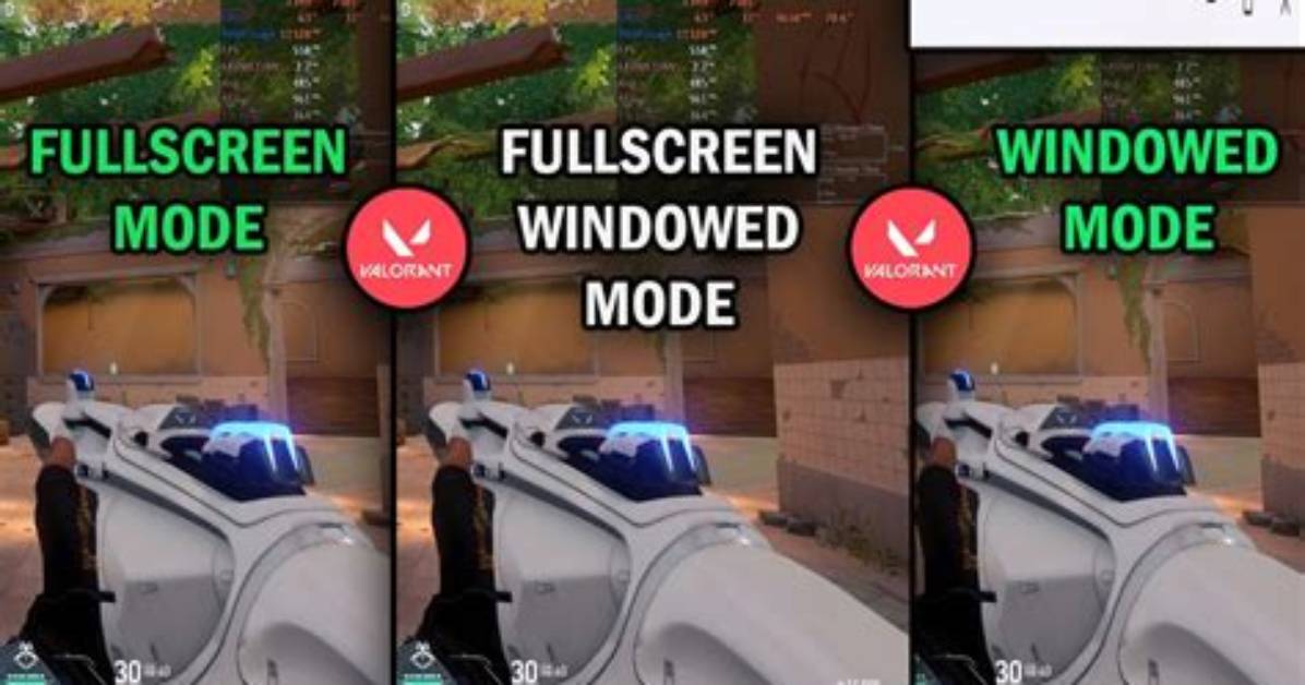 In Windowed vs Fullscreen?