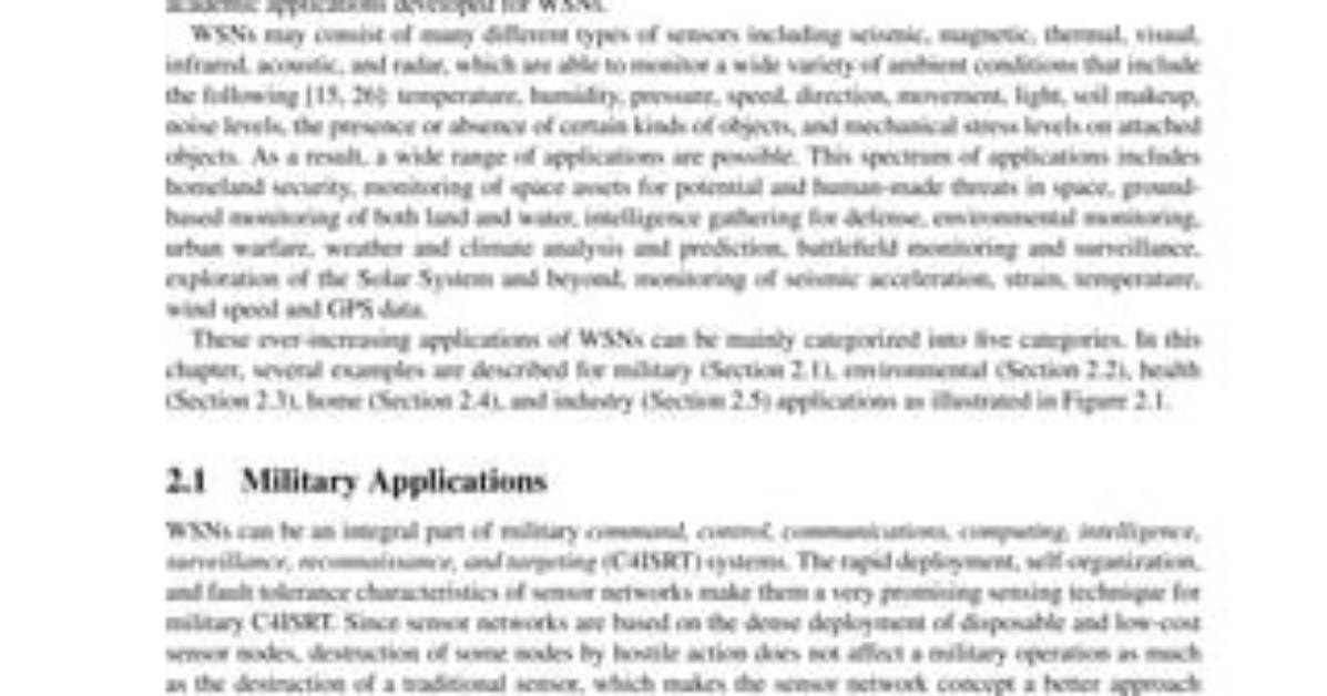 In Wsn Modeling Main Aspects Are?
