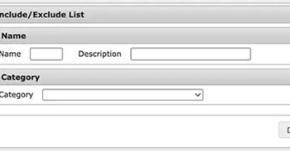 Include/Exclude Command Definition Description - Documentation for Bmc Ami Message Advisor for Ims 1.9