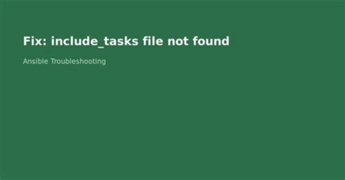 #Include Not Found