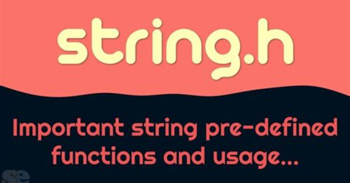 Include String or String. H