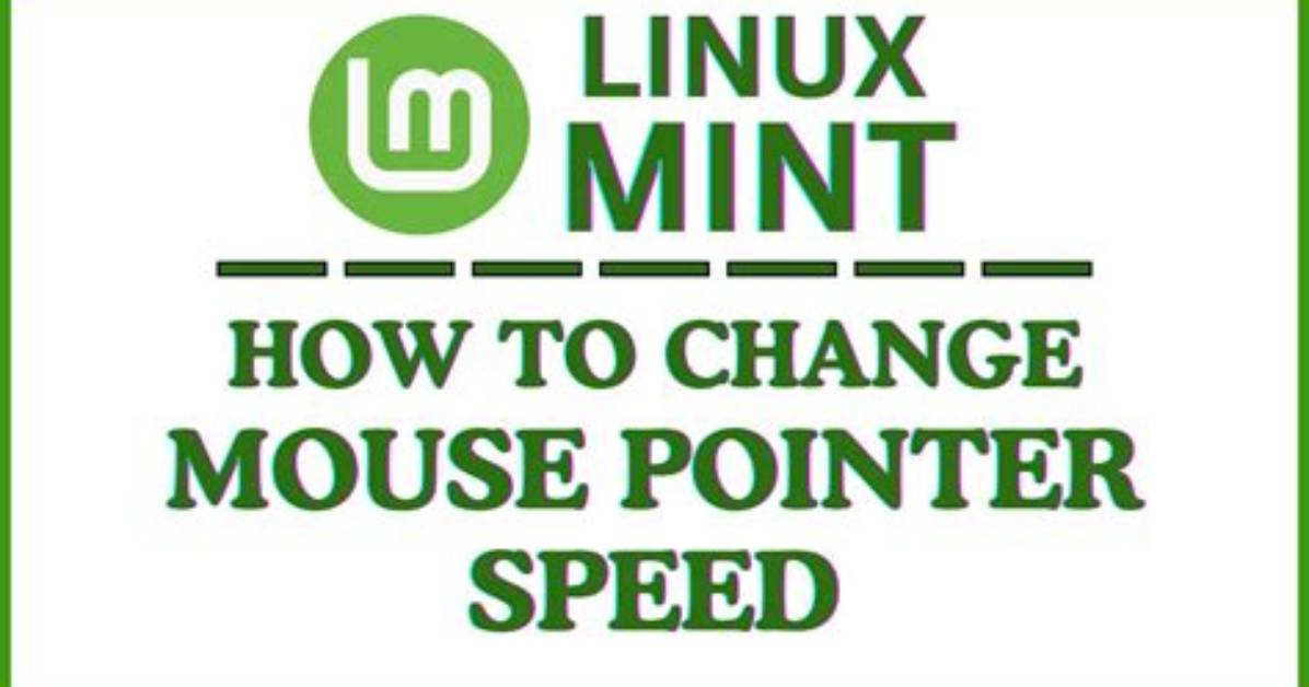 Increase Mouse Speed in Linux Mint Beyond Its Default Maximum?
