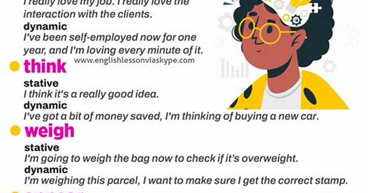 Ing in Stative Verbs?