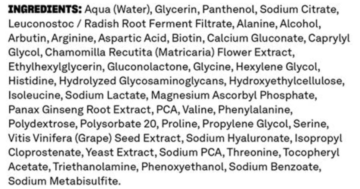 Ingredients in Babe Lash?