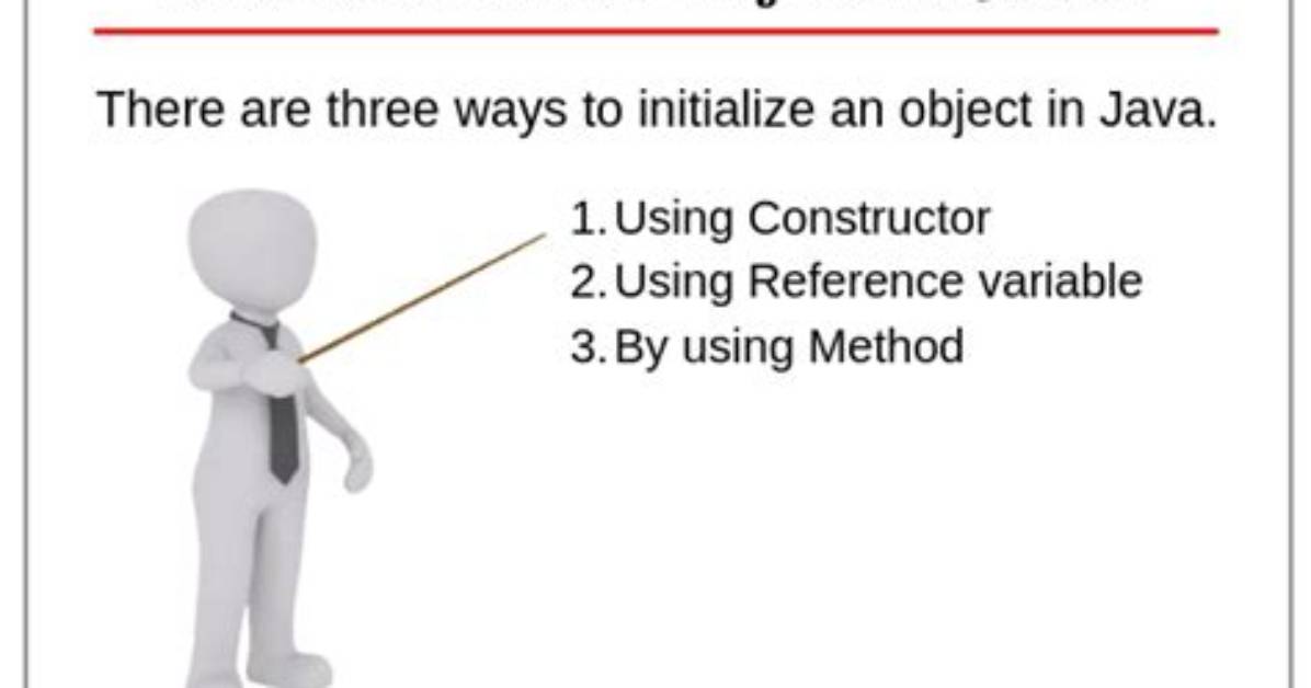 Initialize Object Directly in Java