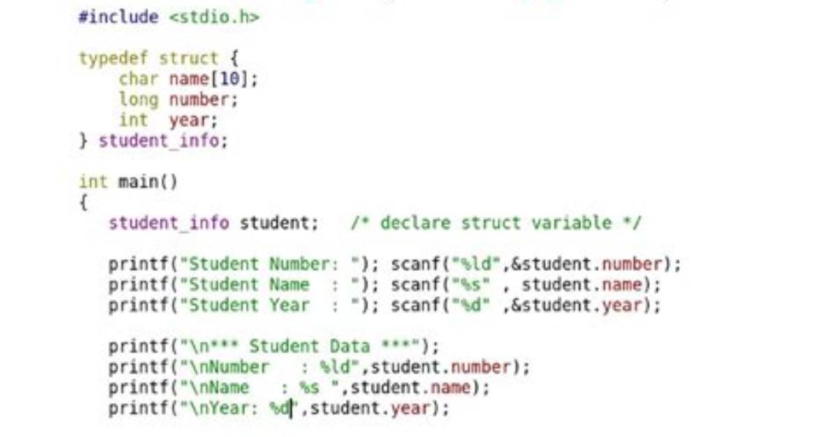 Initialize Typedef Struct
