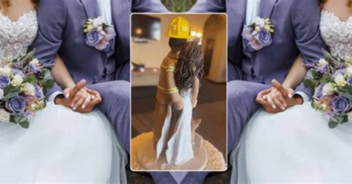 Innapropriate Wedding Cake Topper Sparks Debate Among Tiktok Users