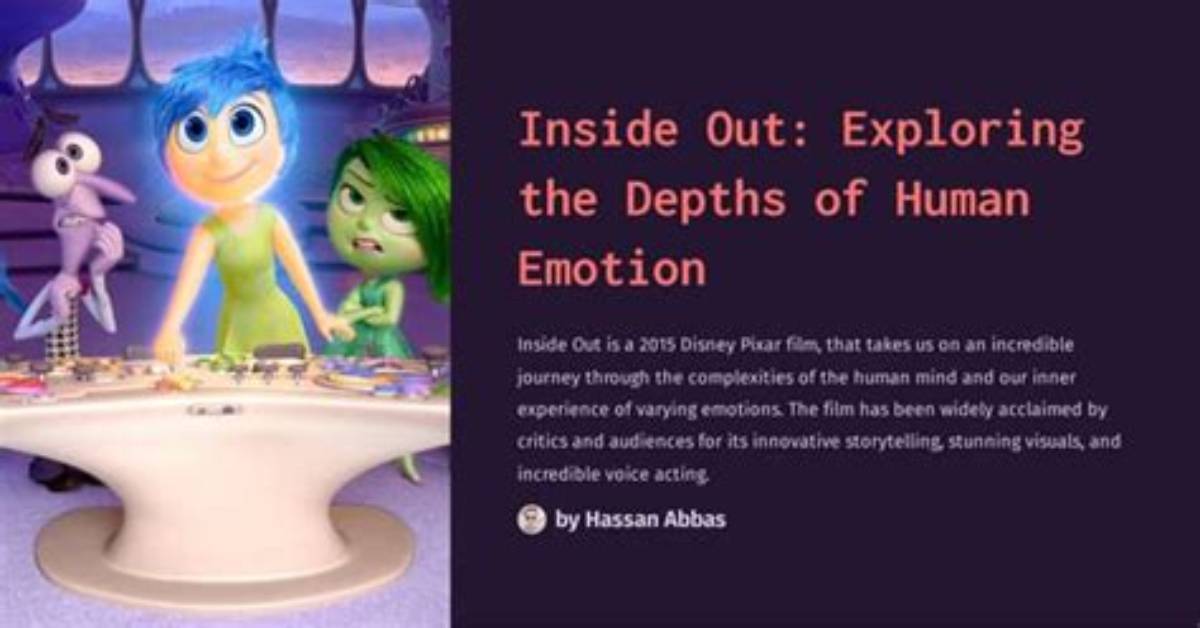 Inside and out: Exploring the Depths of Two Iconic Characters