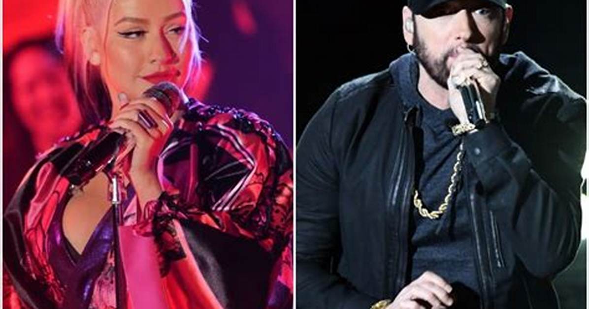 Inside Eminem and Christina Aguilera's Feud