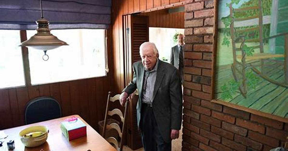 Inside Jimmy Carter's Modest Life in His Georgia Hometown