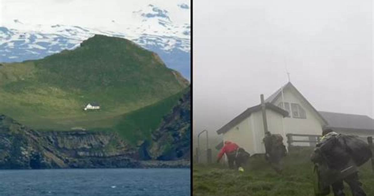 Inside Strange Building Dubbed 'World's Loneliest House' on Remote Island