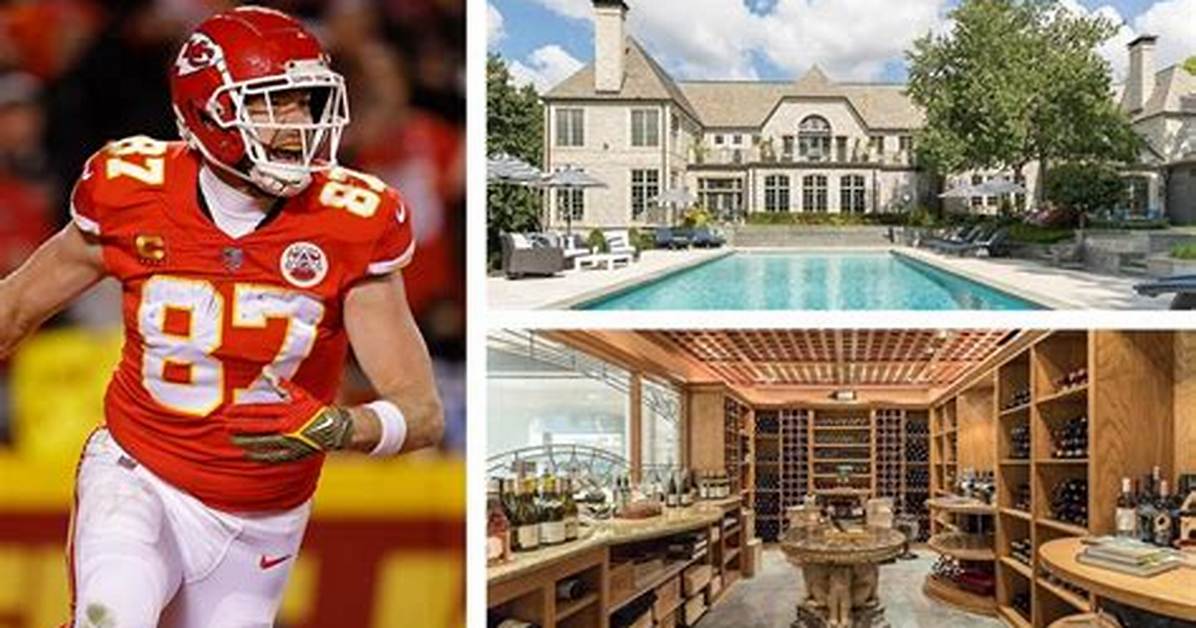 Inside Travis Kelce's $6 Million Mansion, with Photos