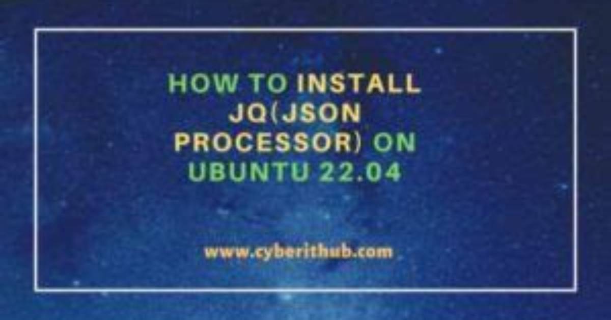 Install Jq Json Processor on Ubuntu 10.04