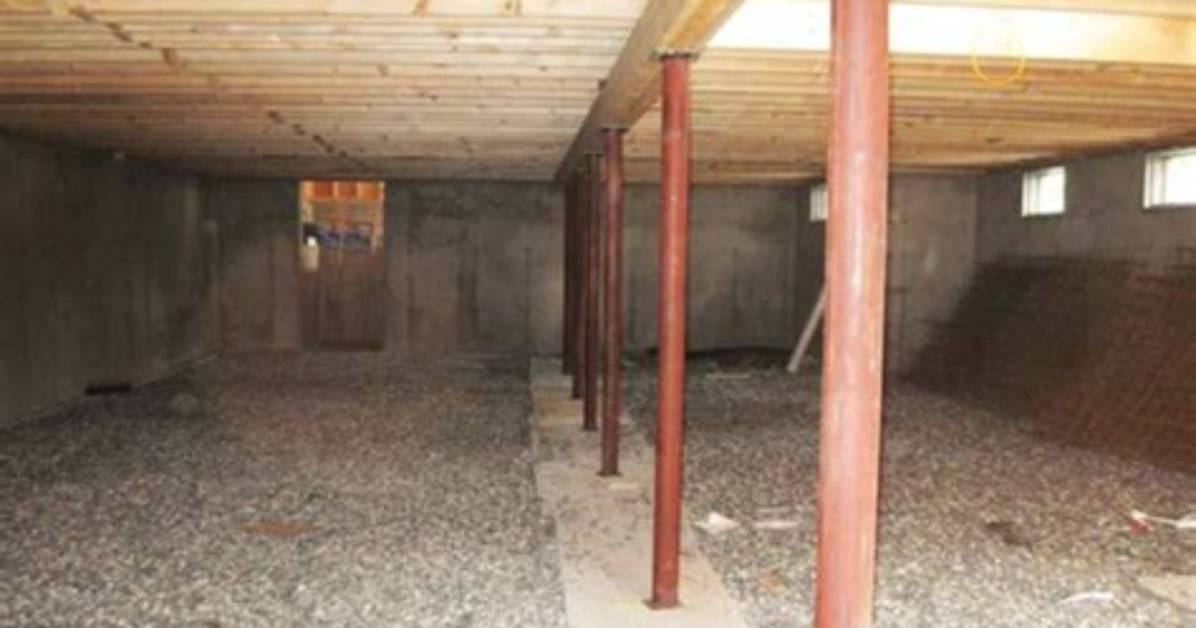 Install Lally Columns in Basement?