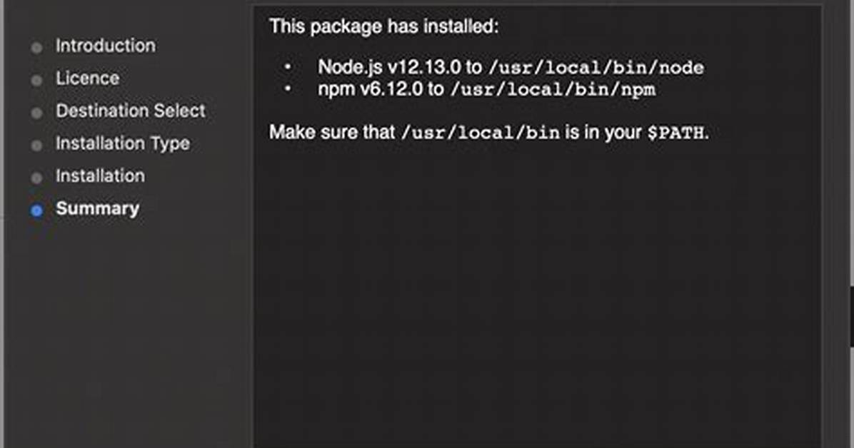 Install Npm (Node Have Been Installed, Npm Missed)