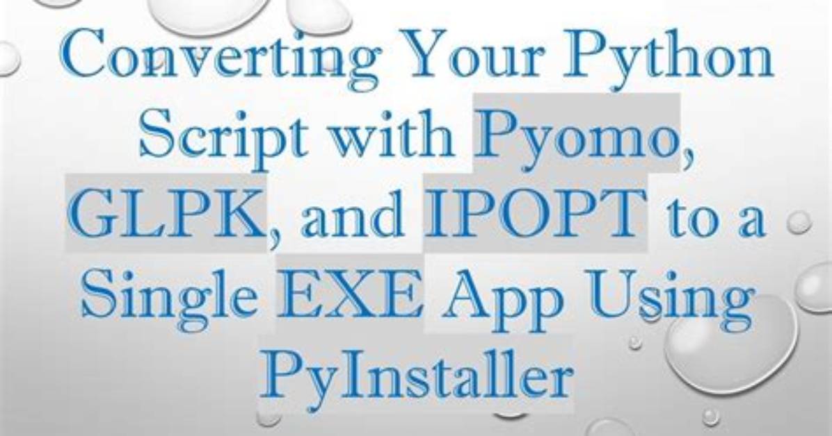 Install Python-Glpk